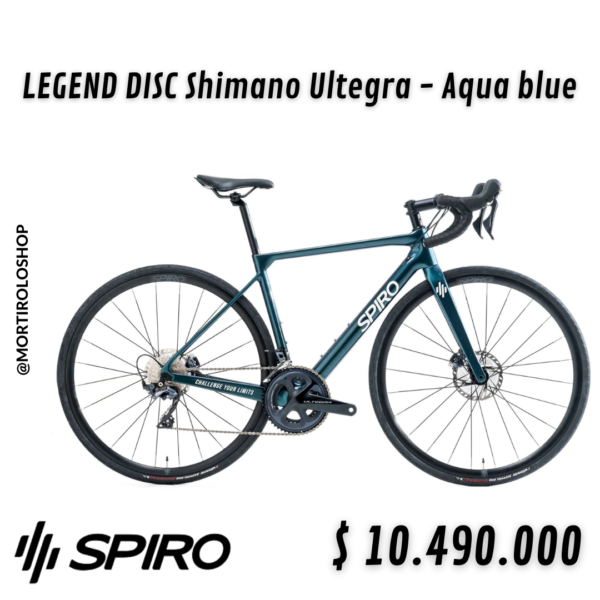 LEGEND DISC Shimano Ultegra - Aqua Blue