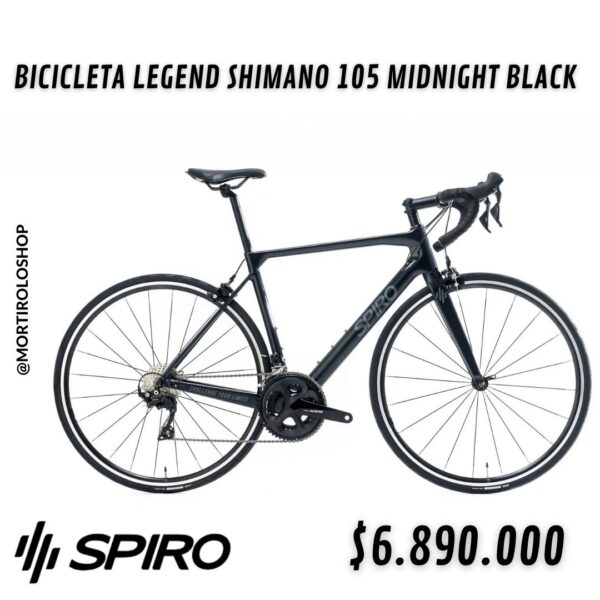 LEGEND Shimano 105 - Midnight Blacka