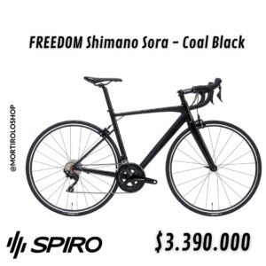 SPIRO FREEDOM SHIMANO SORA COAL BLACK
