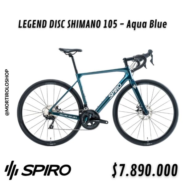 LEGEND DISC Shimano 105 - Aqua Blue