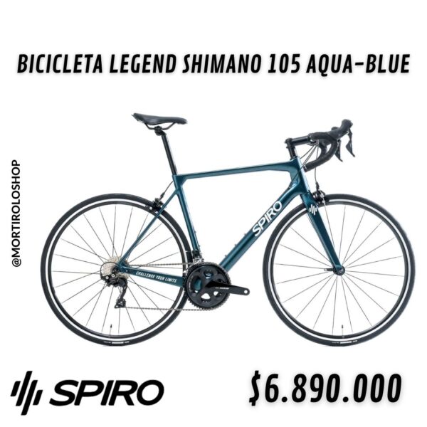LEGEND Shimano 105 - Aqua Blue