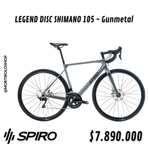 LEGEND DISC Shimano 105 - Gunmetal